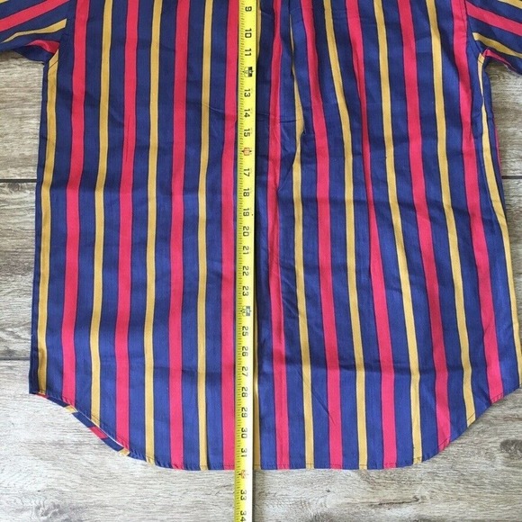 Vintage Striped Shirt Size Large - Picture 3 of 6